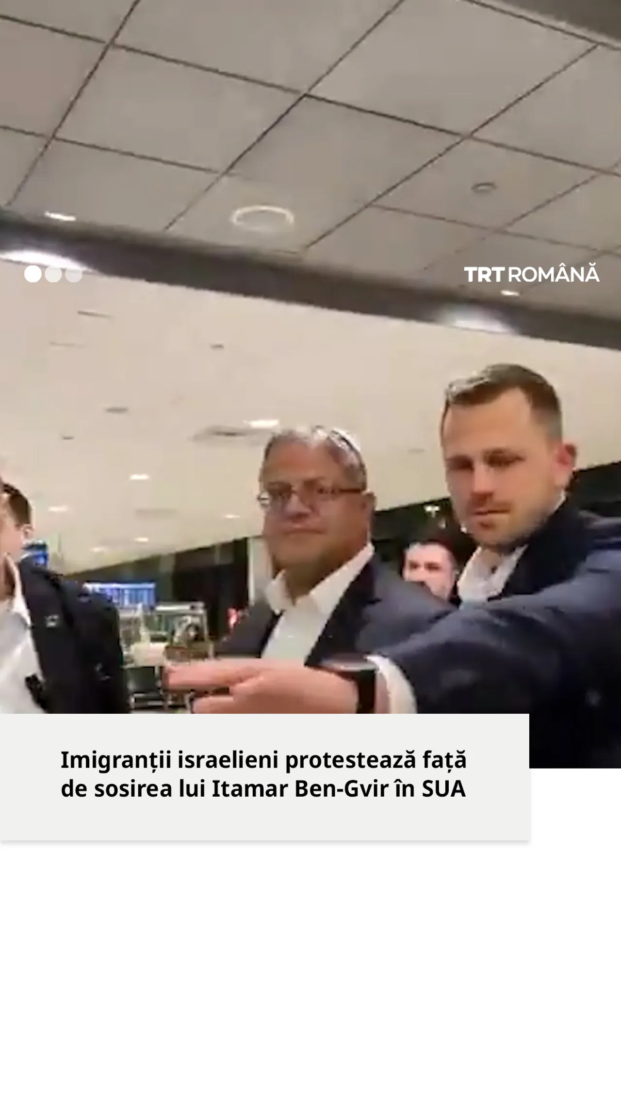 Imigranții israelieni protestează față de sosirea lui Itamar Ben-Gvir în SUA